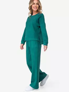 Костюм женский из экозамши Happyfox, Зеленый