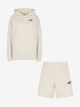 Костюм женский PUMA Relaxed Sweatsuit, Бежевый