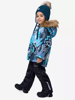 Костюм зимний для мальчика NIKASTYLE, Серый