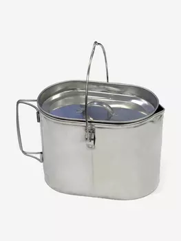 Котелок-чайник 1,7 нерж. Роза ветров, Серебряный