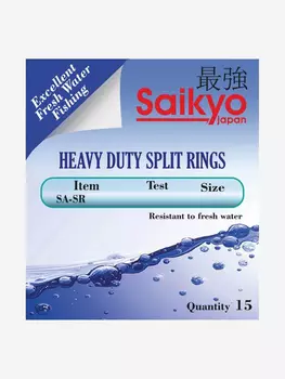 Кованое заводное кольцо Saikyo MB (1упк. по 15шт.), Черный