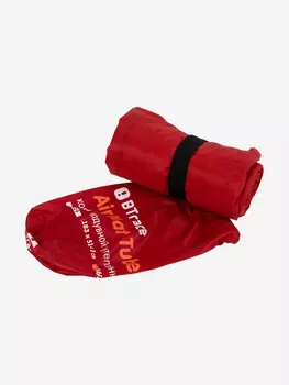 Ковер надувной утеплённый BTrace AirMat Tube, Красный, Красный