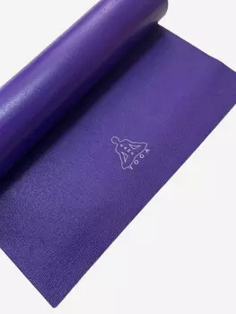 Коврик для йоги Чакра Сахасрара фиолетовая 185х60х0,45 BODHI, Фиолетовый