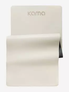 Коврик для йоги и фитнеса Kama, nonslip, Серый