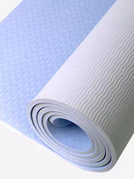 Коврик PROIRON для йоги и фитнеса 183х80х0,7 см, TPE, Синий