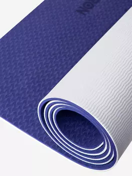 Коврик PROIRON для йоги и фитнеса 183х80х0,7 см, TPE, Фиолетовый