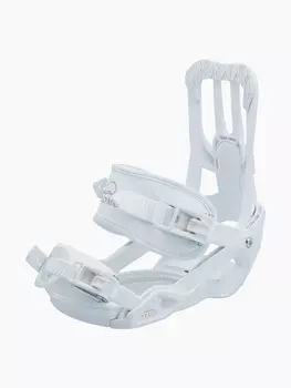 Крепления сноубордические женские Salomon Spell, Белый