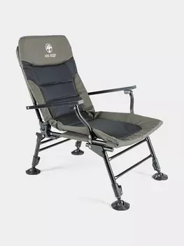 Кресло карповое Кедр с подлокотниками Кедр, Черный