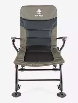 Кресло карповое с подлокотниками Кедр, Черный