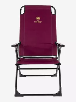 Кресло Комфорт сталь 22 мм, Кедр, Красный