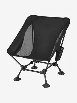 Кресло складное 2405 ULTRALIGHT SQUARE LOW CHAIR, черный, Черный