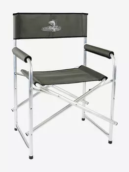 Кресло складное Стандарт алюминий 22 мм, Кедр, Серый