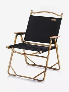 Кресло туристическое Naturehike MW02, складное, черное, до 120 кг, Черный