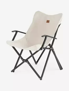 Кресло туристическое Naturehike складное, бежевое, до 120 кг, Бежевый