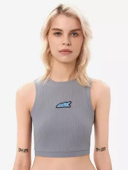 Кроп-топ женский Nikasport, Серый