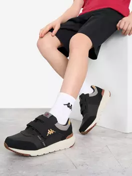 Кроссовки для мальчиков Kappa Authentic Jr V, Черный