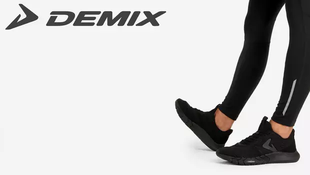 Кроссовки мужские Demix Multirun, Черный, размер 39