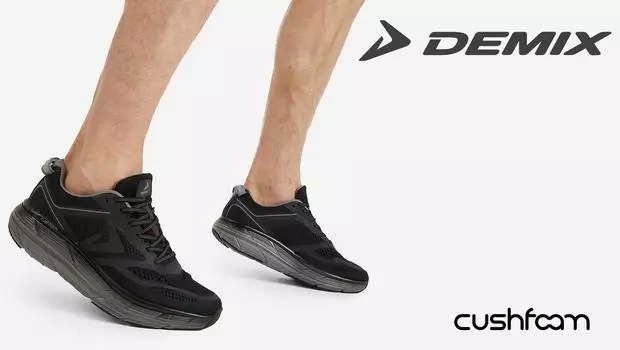 Кроссовки мужские Demix Phoenix Cushfoam 2, Черный, размер 39