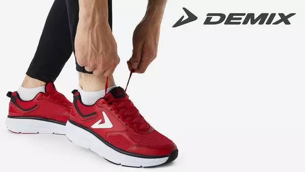 Кроссовки мужские Demix Phoenix Ride, Красный, размер 40
