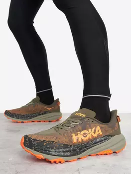 Кроссовки мужские Hoka One One Speedgoat 6, Коричневый