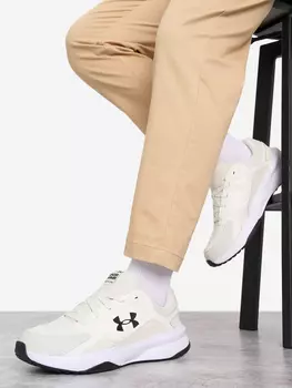 Кроссовки мужские Under Armour Edge Lthr, Бежевый