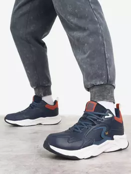 Кроссовки утепленные мужские 361°, Синий