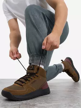 Кроссовки утепленные мужские Demix Clasico 3 Mid, Коричневый