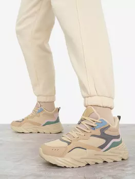 Кроссовки утепленные женские Erke, Коричневый