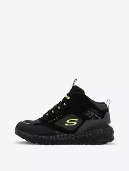 Кроссовки высокие для мальчиков Skechers Monster, Черный, размер 32