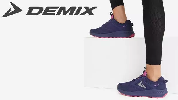 Кроссовки женские Demix Compact 4, Синий, размер 37