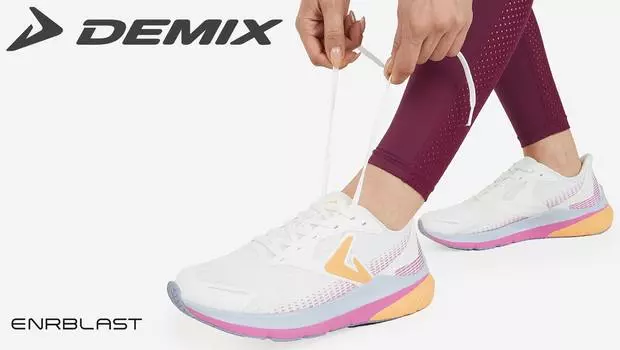 Кроссовки женские Demix Pulsar Enrblast, Белый, размер 36
