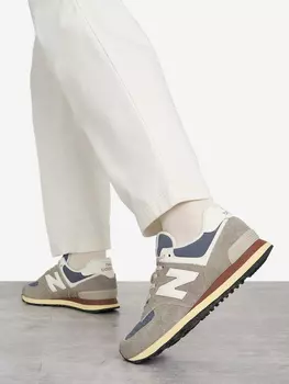 Кроссовки женские New Balance 574, Серый