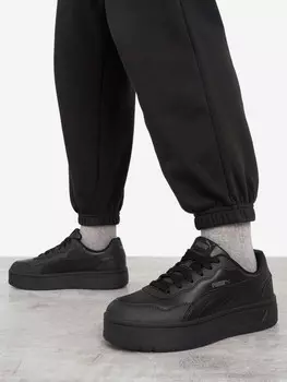 Кроссовки женские Puma Court Lally Skye, Черный