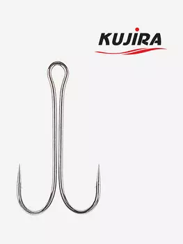 Крючки Kujira 520 BN № 4 (10 шт.) двойник, Синий