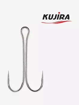 Крючки Kujira 520 BN № 8 (10 шт.) двойник, Синий