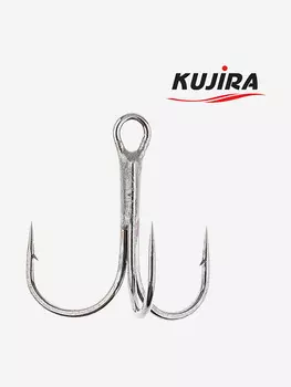 Крючки Kujira 530 BN № 4 (10 шт.) тройник, Синий