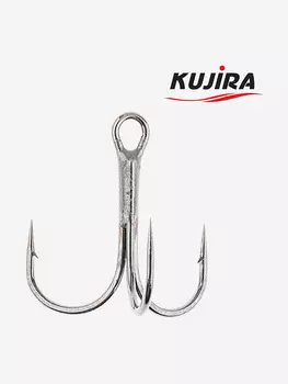 Крючки Kujira 530 BN № 6 (10 шт.) тройник, Синий