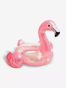 Круг для плавания Intex 56251 "Фламинго" (99х89х71см) 9+, Розовый