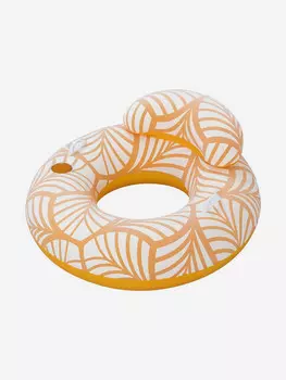 Круг для плавания с подушкой Bestway 43643 (118x117см), Оранжевый