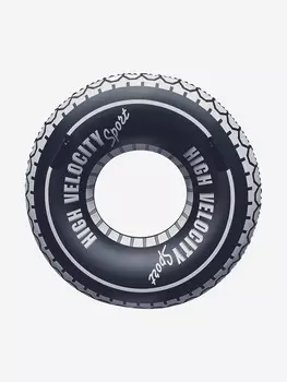 Круг надувной с ручками Bestway 36102 119см, Черный