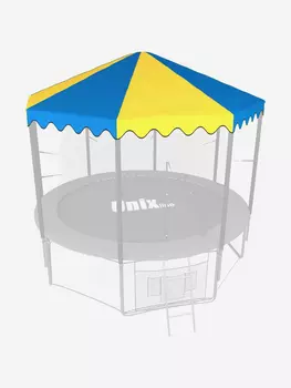 Крыша для батута UNIX Line 8 ft, Зеленый