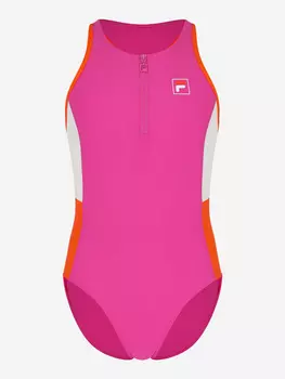 Купальник слитный для девочек FILA, Розовый