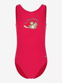 Купальник слитный для девочек Joss, Красный