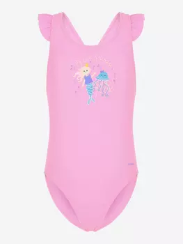 Купальник слитный для девочек Joss, Розовый