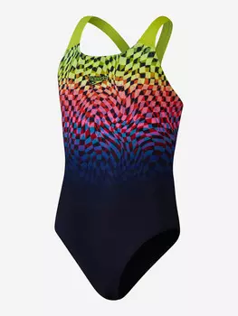 Купальник слитный для девочек Speedo, Черный