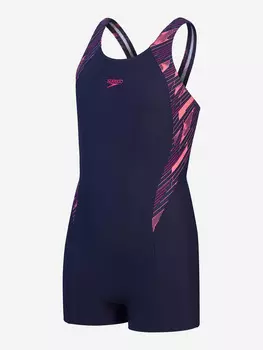 Купальник для девочек Speedo Hyperboom, Синий