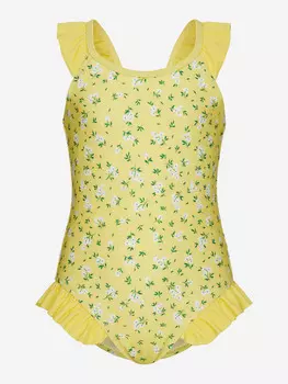 Купальник для девочки слитный TOTTI KIDS, Желтый