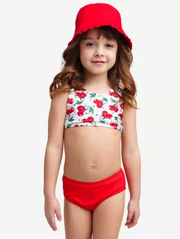 Купальник Playtoday для девочек, Белый