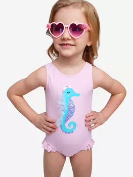 Купальник Playtoday для девочек, Розовый