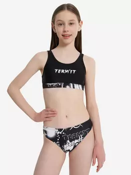 Купальник раздельный для девочек Termit, Черный